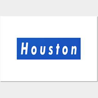 Houston Box Logo Posters and Art